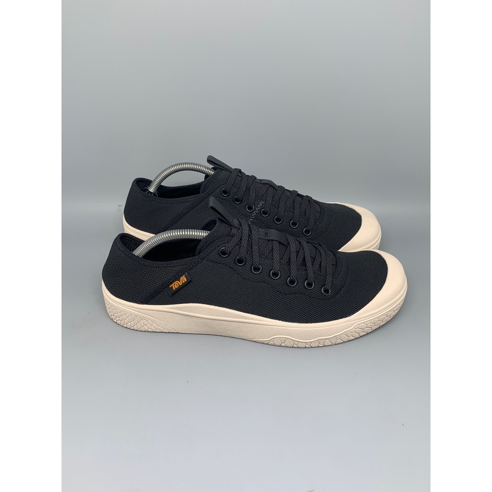 Teva Voya Canvas Black Sneakers 1116630 Men's Sz 12 NEW